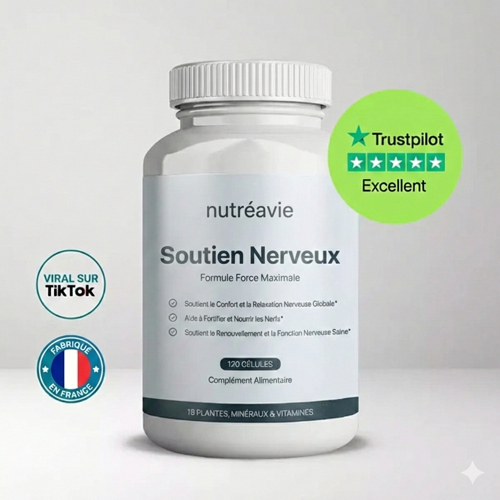 Nutréavie support nerveux avancé - complément premium confort sensation naturel