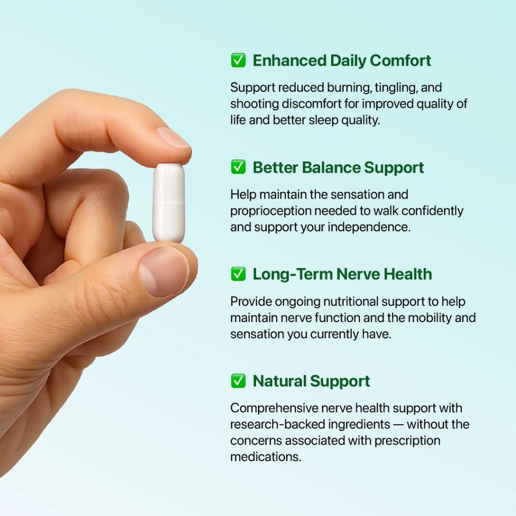 Support Nerveux Avancé – Complément Premium pour Confort & Sensation